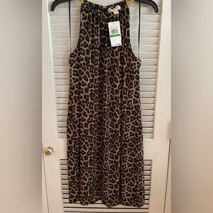 NWT gorgeous Michael Kors, leopard swing dress